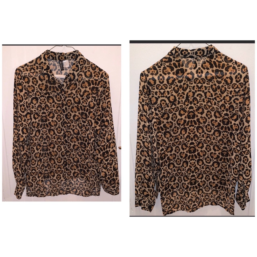 H & M Divided Leopard top - Picture 6 of 6